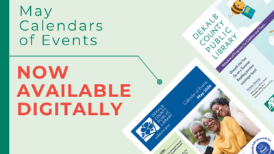 May Calendars of Events now available digitally