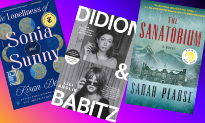 Collage of July '26 staff picks book covers