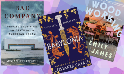 Collage of September '26 staff picks book covers